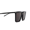 Saint Laurent SL 474 Sunglasses 001 black - product thumbnail 3/4