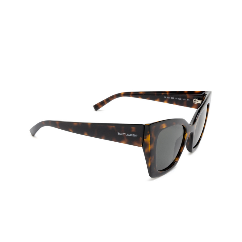 Saint Laurent SL 552 Sonnenbrillen 008 havana - 2/4