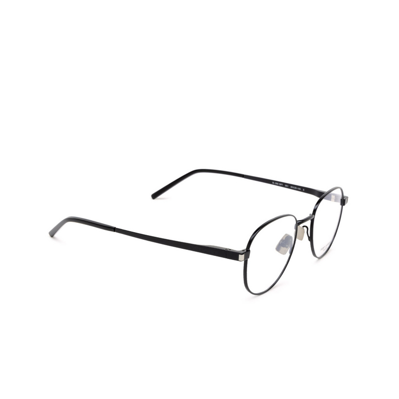 Saint Laurent SL 555 Eyeglasses 001 black - 2/4