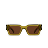 Lunettes de soleil Saint Laurent SL 572 008 green - Vignette du produit 1/4