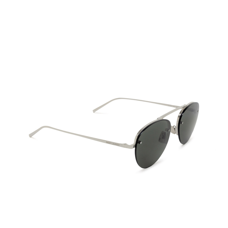 Saint Laurent SL 575 Sunglasses 002 silver - 2/4