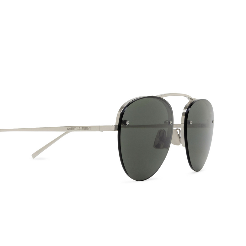 Saint Laurent SL 575 Sunglasses 002 silver - 3/4