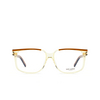 Saint Laurent SL 599 Eyeglasses 003 brown - product thumbnail 1/4