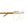 Occhiali da vista Saint Laurent SL 599 003 brown - anteprima prodotto 3/4