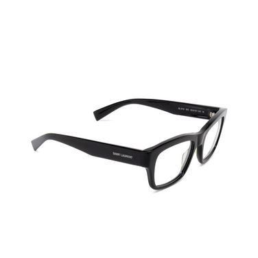 Saint Laurent SL 616 Korrektionsbrillen 001 black - Dreiviertelansicht