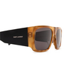 Saint Laurent SL 635 ACETATE Sunglasses 005 havana - product thumbnail 3/4