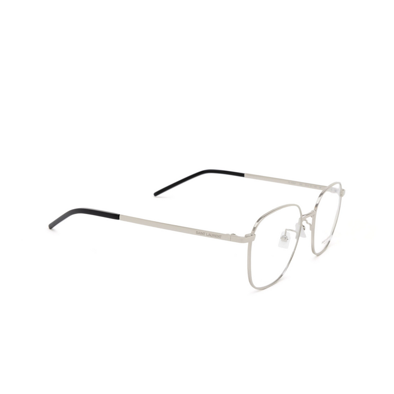 Saint Laurent SL 646/F Eyeglasses 002 silver - 2/4