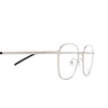 Saint Laurent SL 646/F Eyeglasses 002 silver - product thumbnail 3/4