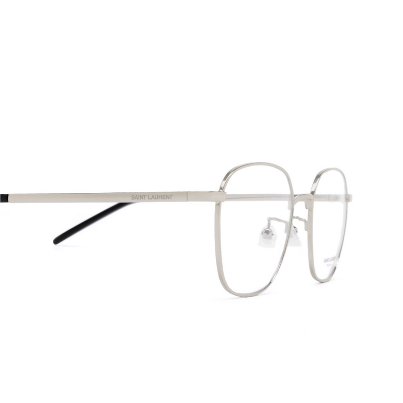 Gafas graduadas Saint Laurent SL 646/F 002 silver - 3/4