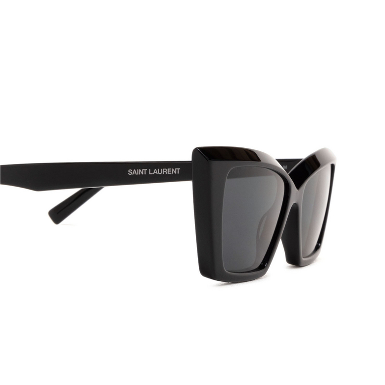 Saint Laurent SL 657 Sunglasses 001 black - 3/4