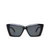 Saint Laurent SL 657/F Sonnenbrillen 001 black - Produkt-Miniaturansicht 1/4