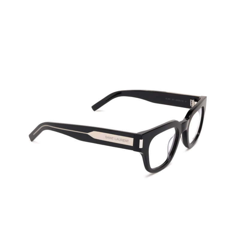 Saint Laurent SL 661 Eyeglasses 001 black - 2/4