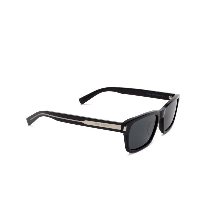 Saint Laurent SL 662 Sunglasses 001 black - 2/4
