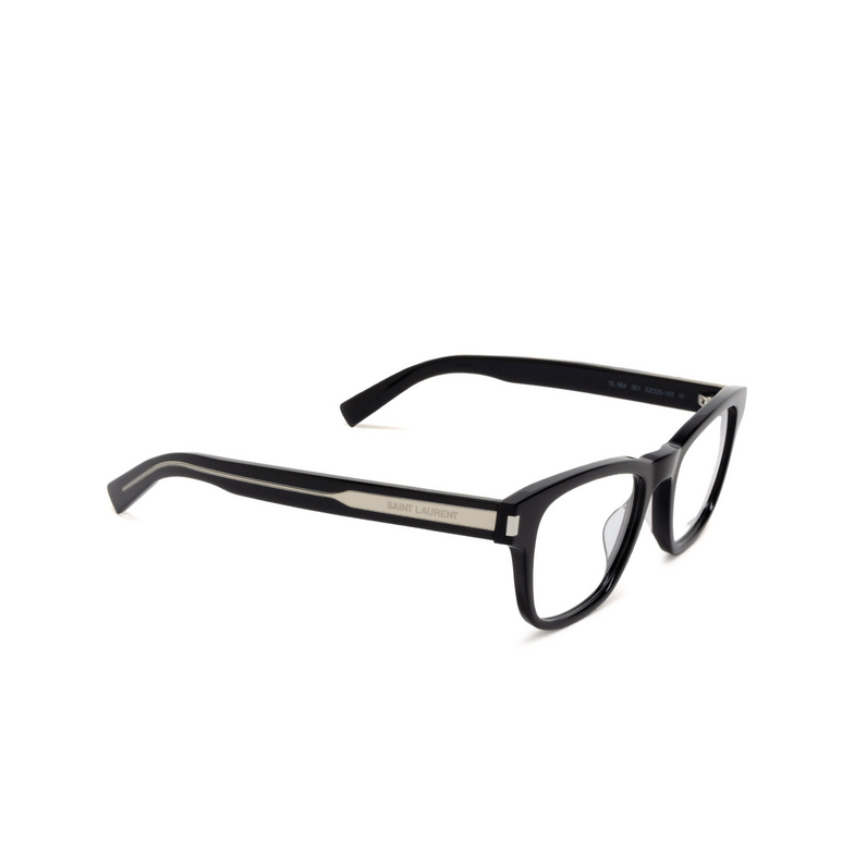 Saint Laurent SL 664 Eyeglasses 001 black - 2/4