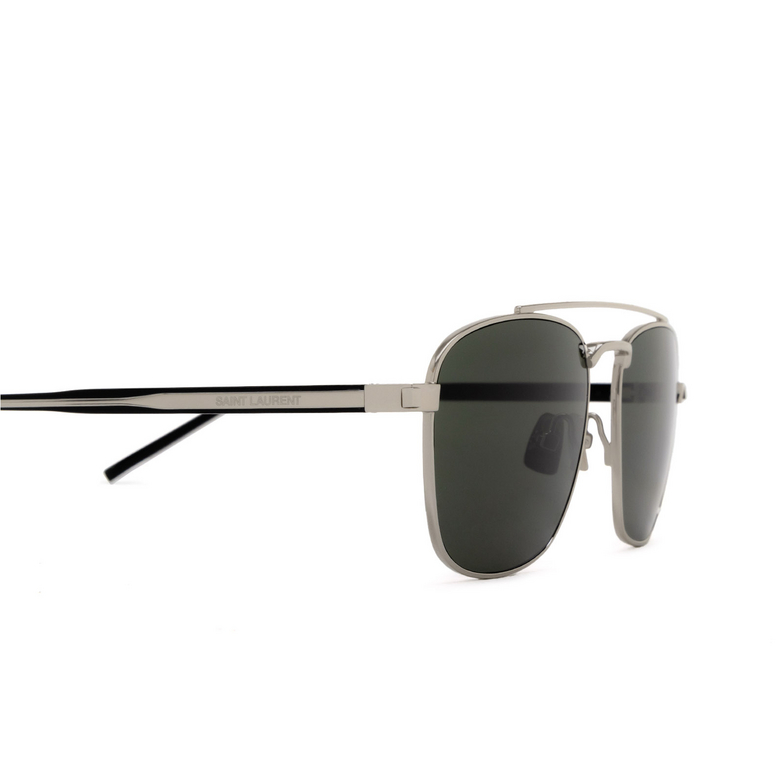 Saint Laurent SL 665 Sunglasses 002 silver - 3/4