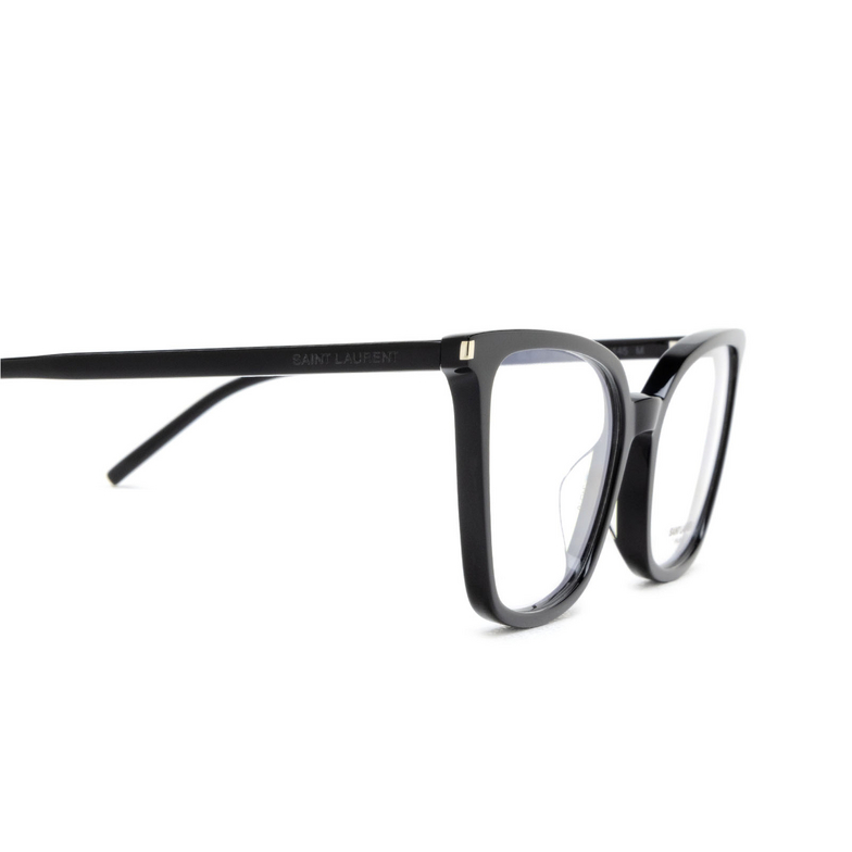 Saint Laurent SL 669 Eyeglasses 002 black - 3/4