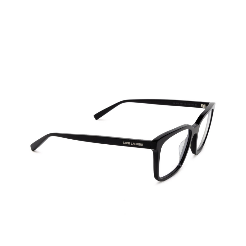 Saint Laurent SL 672 Eyeglasses 001 black - 2/4