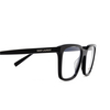 Saint Laurent SL 672 Eyeglasses 001 black - product thumbnail 3/4