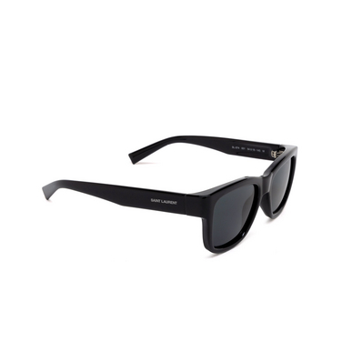 Saint Laurent SL 674 Sunglasses 001 black - three-quarters view