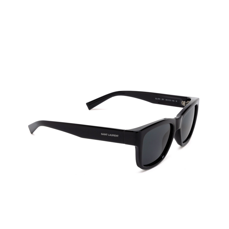 Saint Laurent SL 674 Sunglasses 001 black - 2/4