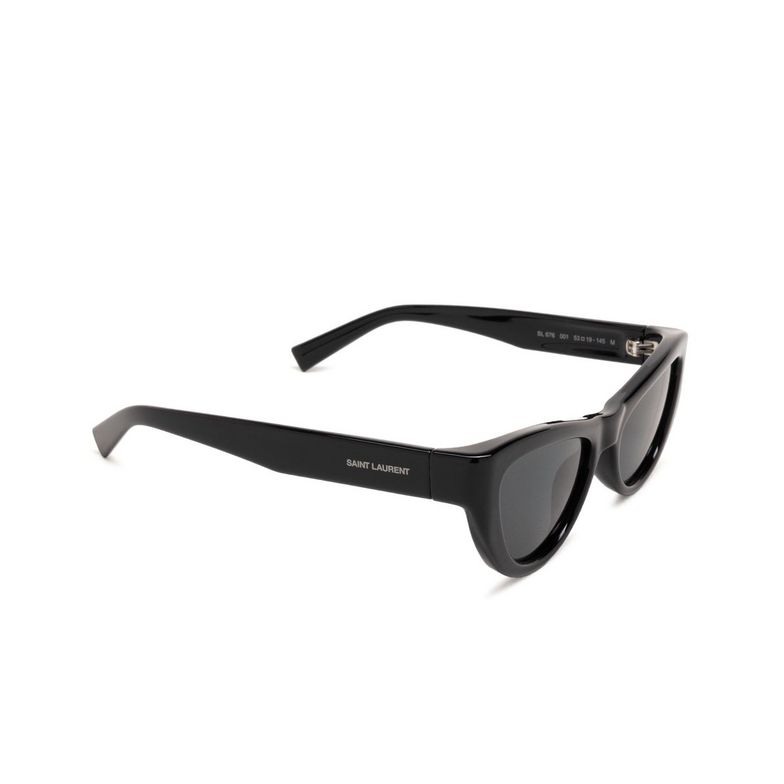 Saint Laurent SL 676 Sunglasses 001 black - 2/4