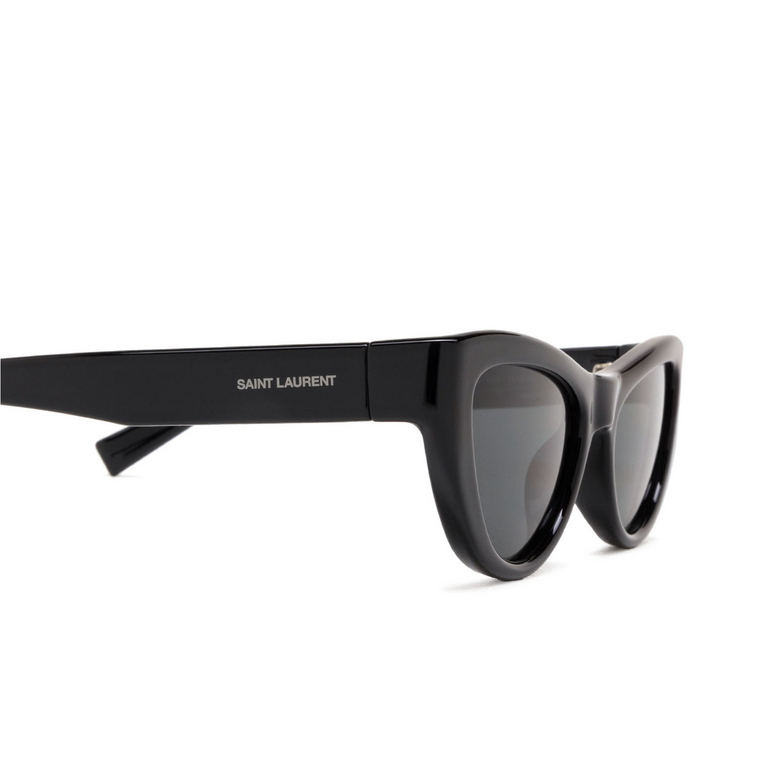 Saint Laurent SL 676 Sunglasses 001 black - 3/4