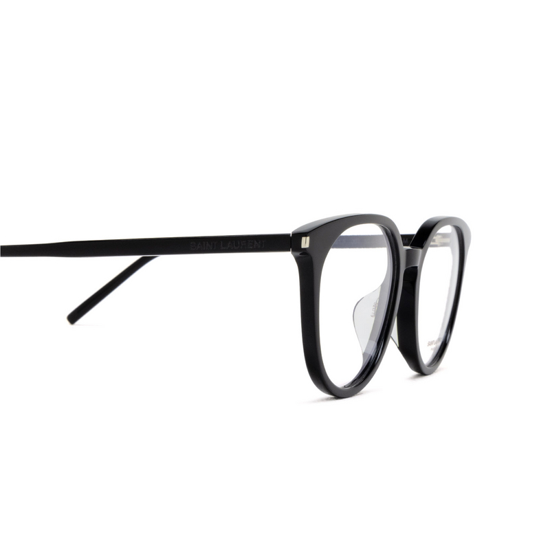 Saint Laurent SL 681/F Eyeglasses 001 black - 3/4