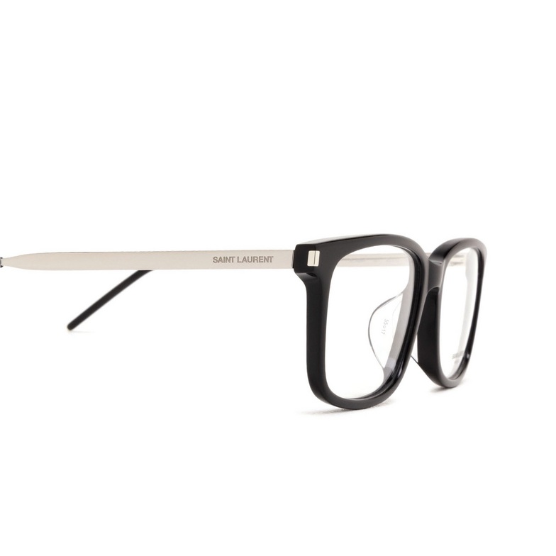 Saint Laurent SL 684/F Eyeglasses 001 black - 3/4