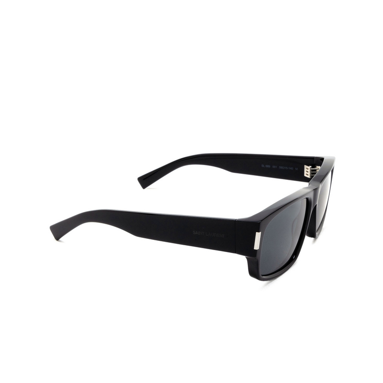 Saint Laurent SL 689 Sunglasses 001 black - 2/4