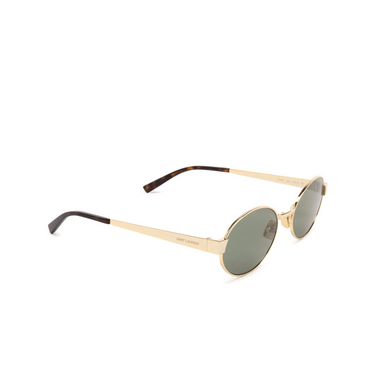 Saint Laurent SL 692 Sunglasses 003 gold - three-quarters view