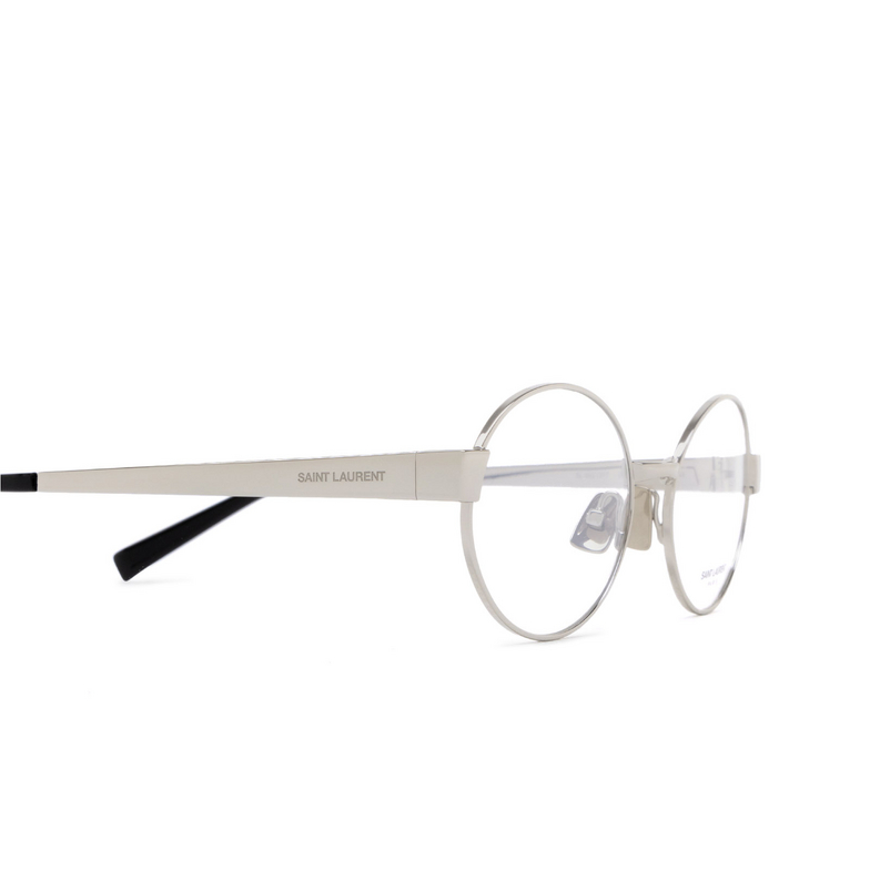 Saint Laurent SL 692 Eyeglasses 001 silver - 3/4