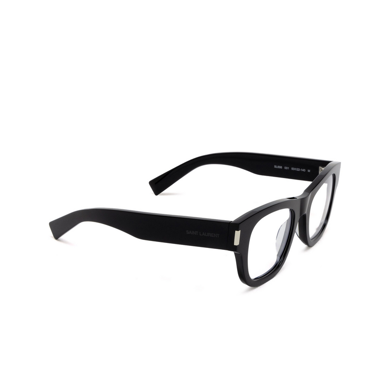 Saint Laurent SL 698 Eyeglasses 001 black - 2/4