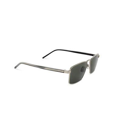 Occhiali da sole Saint Laurent SL 700 002 silver - tre quarti