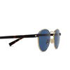 Saint Laurent SL 707 Sunglasses 004 gold - product thumbnail 3/4