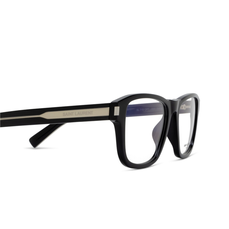 Occhiali da vista Saint Laurent SL 710 001 black - 3/4