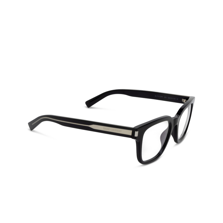 Saint Laurent SL 711 Eyeglasses 001 black - 2/4