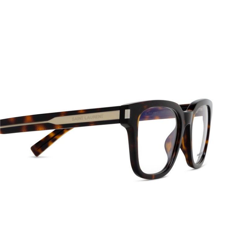 Gafas graduadas Saint Laurent SL 711 OPT 002 havana - 3/4