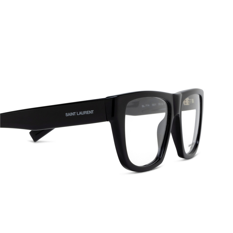 Occhiali da vista Saint Laurent SL 714 001 black - 3/4