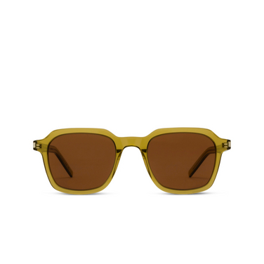 Lunettes de soleil Saint Laurent SL 715 SLIM 004 green - Vue de face