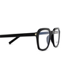 Occhiali da vista Saint Laurent SL 715 SLIM 001 black - anteprima prodotto 3/4