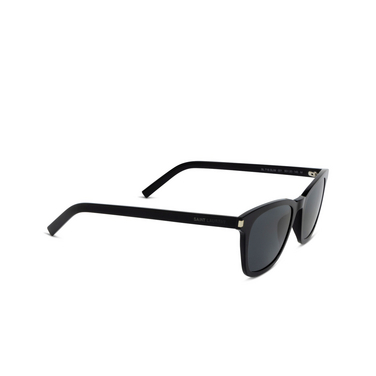 Occhiali da sole Saint Laurent SL 716 SLIM 001 black - tre quarti