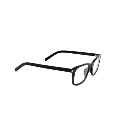 Gafas graduadas Saint Laurent SL 718 SLIM 001 black - Vista tres cuartos