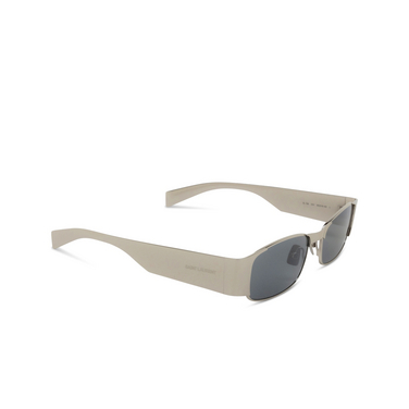 Lunettes de soleil Saint Laurent SL 738 001 silver - Vue trois quarts