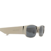 Occhiali da sole Saint Laurent SL 738 001 silver - anteprima prodotto 3/4