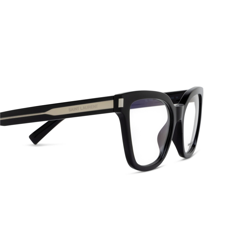 Occhiali da vista Saint Laurent SL 748 001 black - 3/4