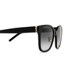 Occhiali da sole Saint Laurent SL M105/F 002 black - anteprima prodotto 3/4