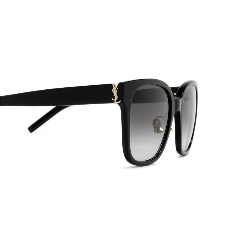 Occhiali da sole Saint Laurent SL M105/F 002 black - 3/4