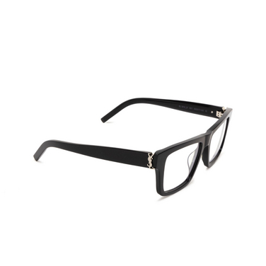 Saint Laurent SL M10_B Eyeglasses 001 black - three-quarters view