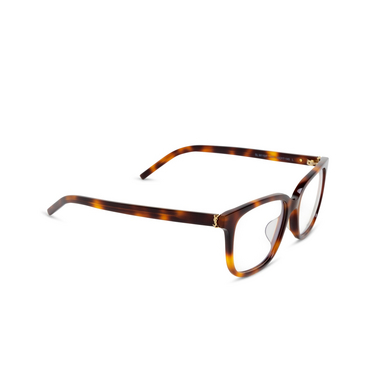 Saint Laurent SL M110/F Eyeglasses 005 havana - three-quarters view