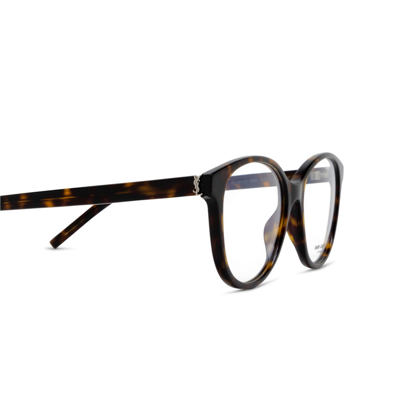 Saint Laurent SL M112 Eyeglasses 005 havana - 3/4